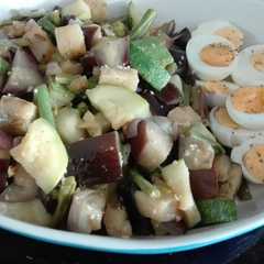 Una foto de Ensalada de berenjena