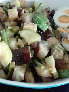 Una foto de Ensalada de berenjena