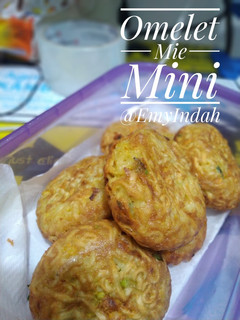 Foto resep Omelet Mie Mini