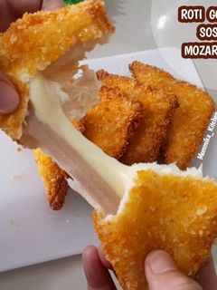 Foto resep Roti goreng sosis mozarella