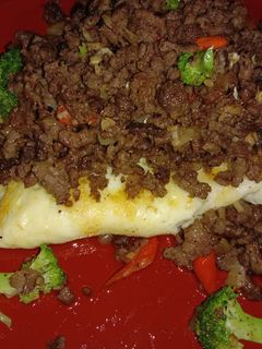 Foto resep Tumis Daging Telor Ceplok