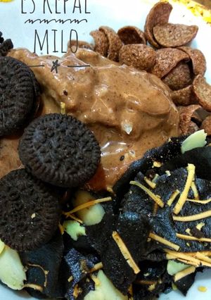 Foto resep Es kepal milo