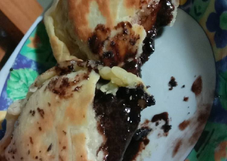 Roti choco lava oreo gampang anti ribet