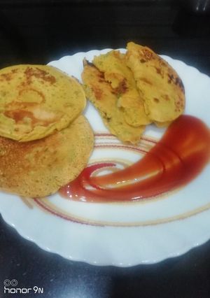 A picture of Eggless Omellete.