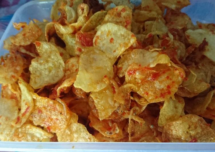 Cara Membuat Mustopa kentang teri kacang yang Renyah