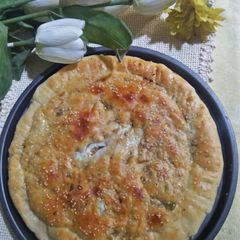 A picture of Chicken bread.