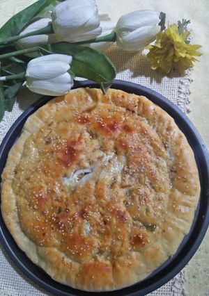 A picture of Chicken bread.