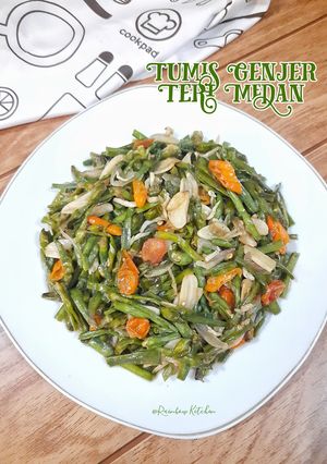 Foto resep Tumis Genjer Teri Medan (Pedas Gurih)