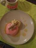 Mousse de gelatina con toques dulces