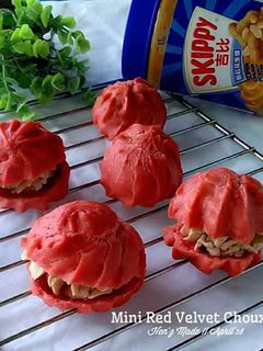 Foto resep Mini Red velvet choux