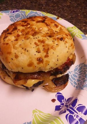 A picture of Onion Burgers.