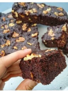 Une photo de Brownies à la patate douce