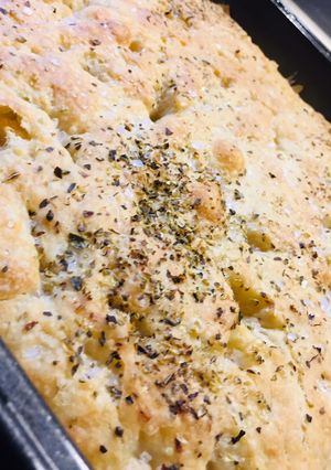 A picture of Homemade Focaccia.