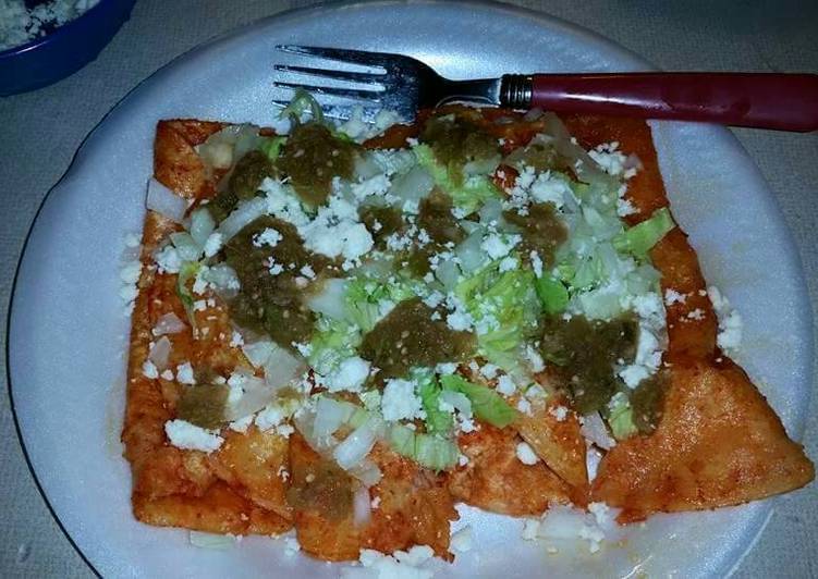 Recipe of Homemade Enchilada Rojas