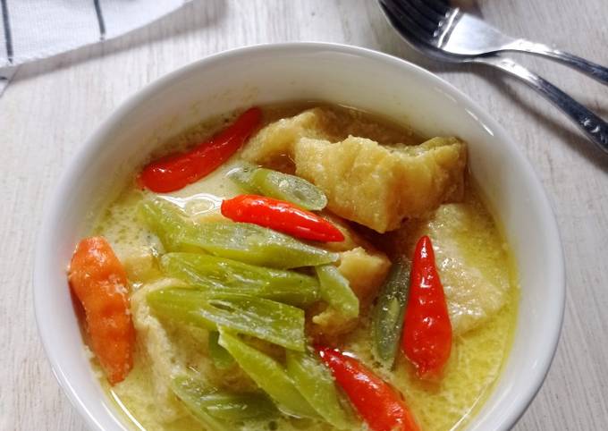 Yuk intip, Bagaimana cara memasak Tahu Buncis Kuah Santan dijamin sedap