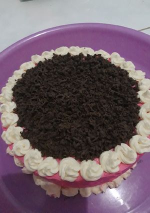 Foto resep Kue ultah base cake Brownies