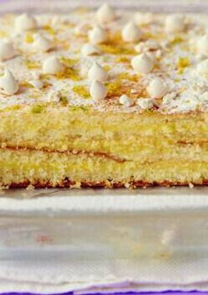 Una foto de Postre de limón