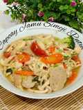 Capcay Jamur Simeji Putih
