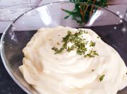 Une photo de mayonnaise maison