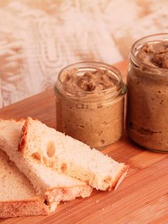 Una foto de Paté de setas con puerro y jengibre