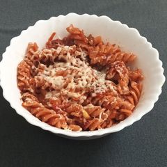 A picture of Pink Beetroot Carrot PastaColourful, Veggie-Packed & Delicious Fusion Pasta.