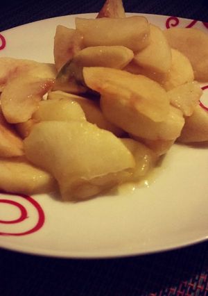 Une photo de Pommes caramélisées