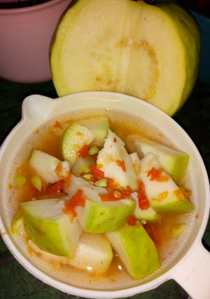 Foto resep Asinan Buah Jambu Biji Bangkok ala Ibu F