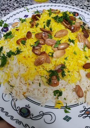 صورة لوصفة رز ابيض نثري