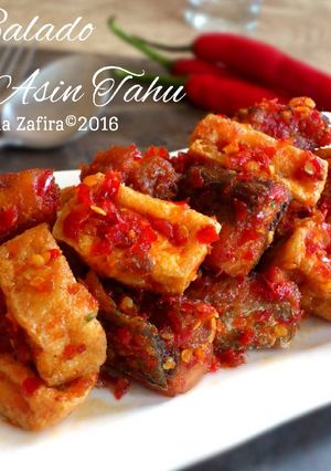 Foto resep Balado Ikan Asin Tahu