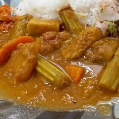 A picture of Vegetable Sambar (Kerala Style).