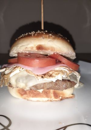 Una foto de Hamburguesas caseras