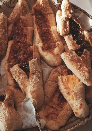 صورة لوصفة فطائر تركية