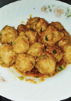 Foto resep Bakso Ayam Mercon