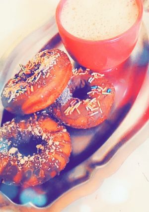 صورة لوصفة وصفة دوناتس سهلة على طريقتي 🥯🥯