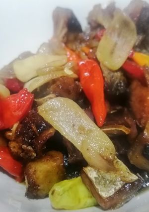 Foto resep Ikan Asin Asam Manis