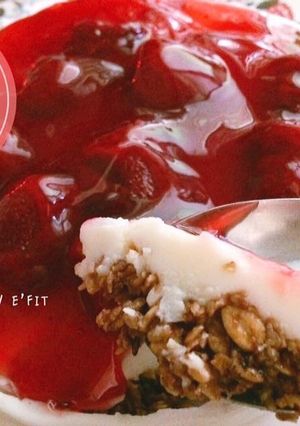 รูปของ สตรอเบอร์รี่โยเกิร์ตพาย (Lowfat)