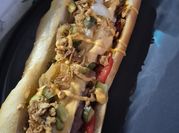 Une photo de burger américain