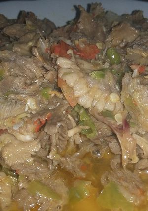 Foto resep Tumis pedas jamur grigit