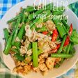 Cah telor bunga bawang