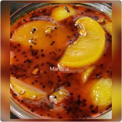 A picture of Sweet Amla Pickle (Indian Gooseberry Pickle).