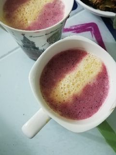 صورة لوصفة عصير هالايام 😅