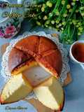 Orange Crown Chiffon Cake