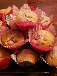 Φωτογραφία της συνταγής Muffins με φράουλες