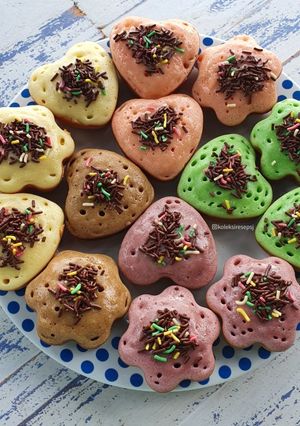 Foto resep BOLU MINI (KUE CUBIT) ANEKA RASA