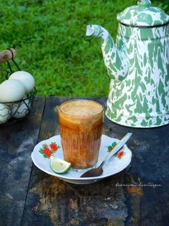 Foto resep Teh Telur Gula Aren
