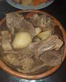 Bistec con papas