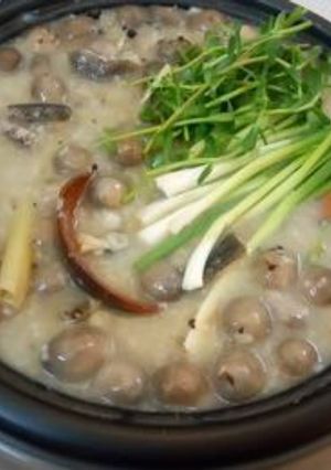 Hình của món Cháo cá trê vs bầu non nấm. mong mọi nguoi cho ý kiến và nhiều.