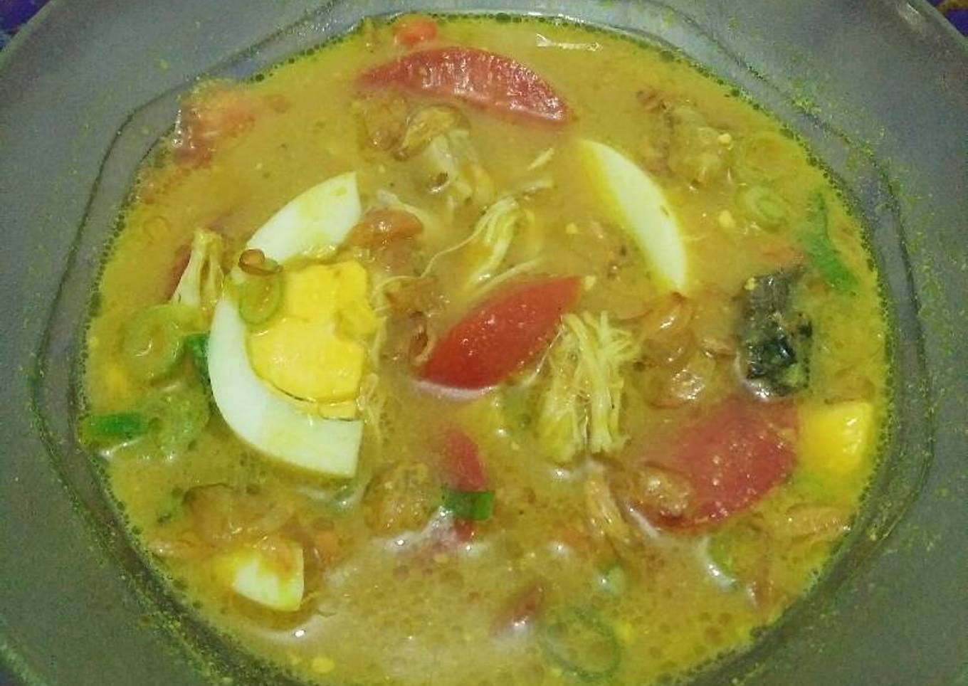 Soto ayam santan susu