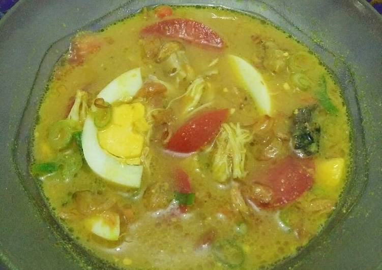 Langkah Mudah untuk Menyiapkan Soto ayam santan susu yang Sempurna