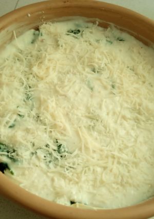 Una foto de Espinacas con bechamel 🍀